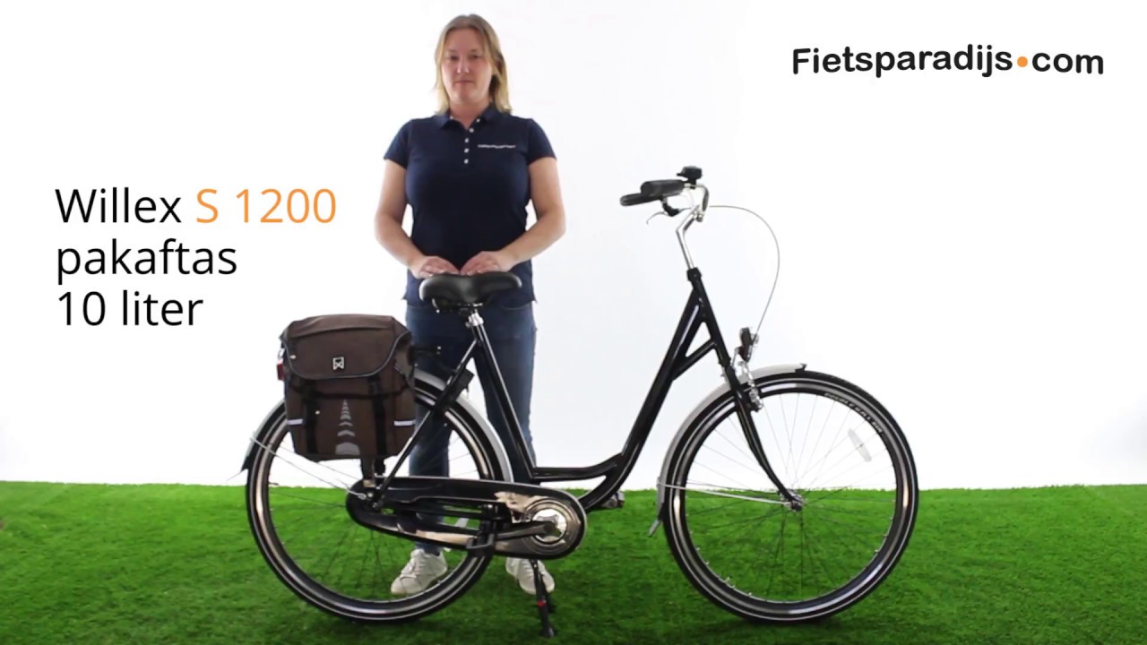 Willex S 1200 Pakaftas 10L | Fietstas review (NL)