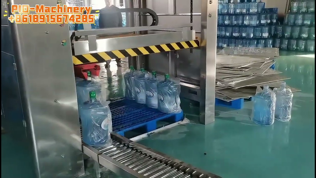 Boost Your 5-Gallon Water Line:Wash, Fill, Bagging&Palletizing Line from China#fillingmachine