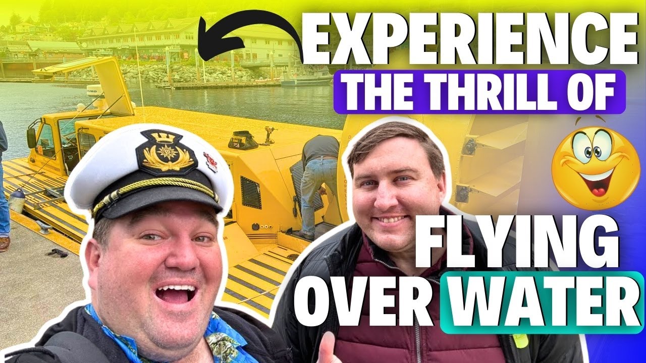 Hovercraft Adventure Over Alaskan Wilderness| Hovercraft Riding Experience