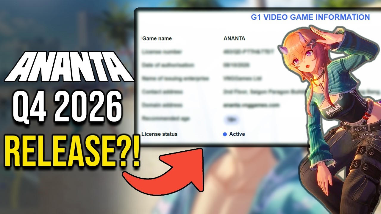 NetEase только что слили дату выхода Ananta?! (4 квартал 2026)