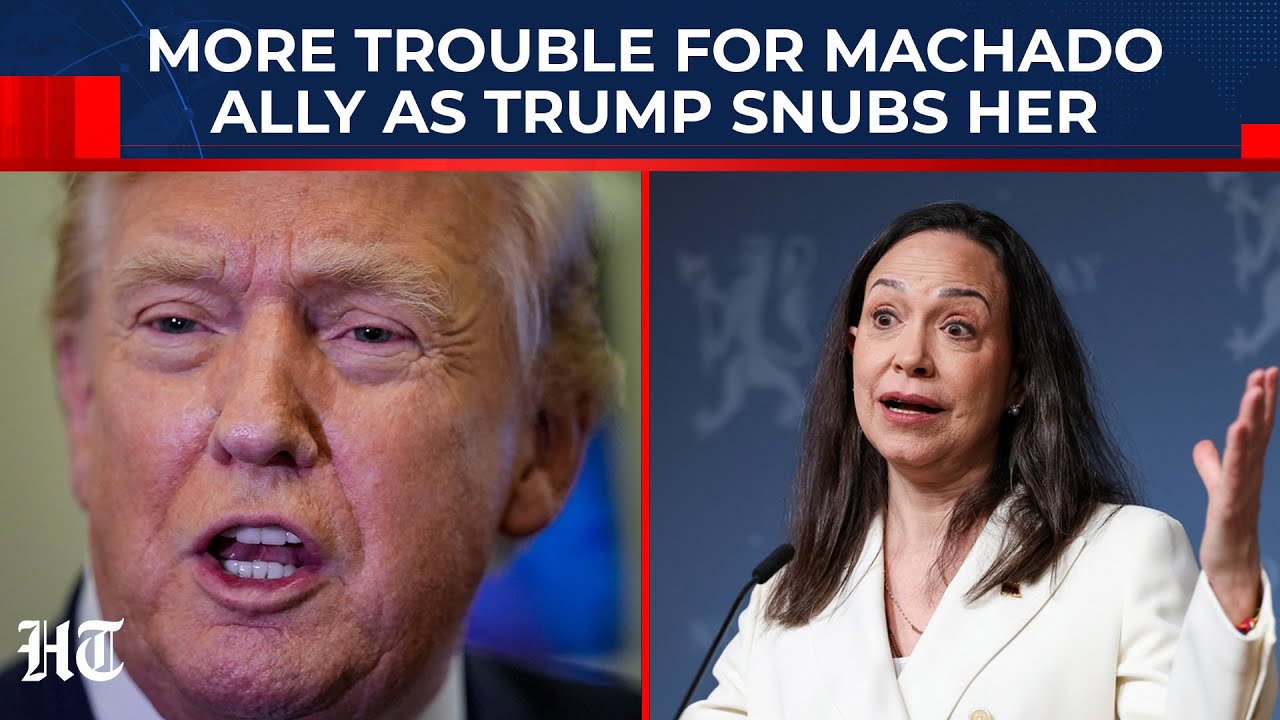 More Trouble For Machado's Ally As Trump Snubs Her Despite Nobel 'Transfer'| Venezuela| Maduro| USA