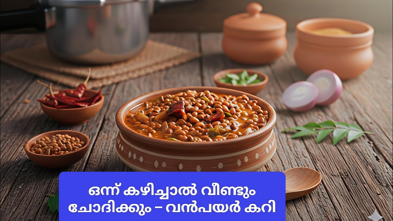 വൻപയർ കറി | നാടൻ രുചി | Simple & Easy Easy Kerala Recipe