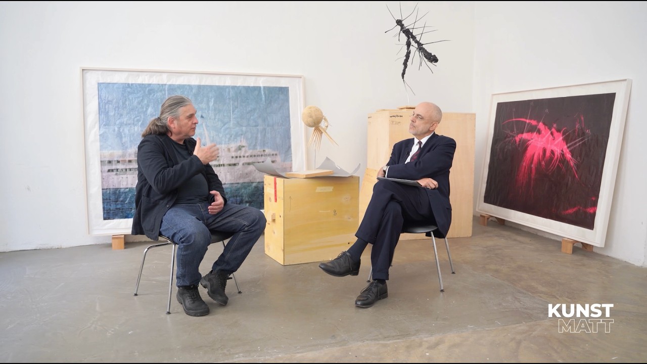 KunstMatt. Martin Walde im Atelier