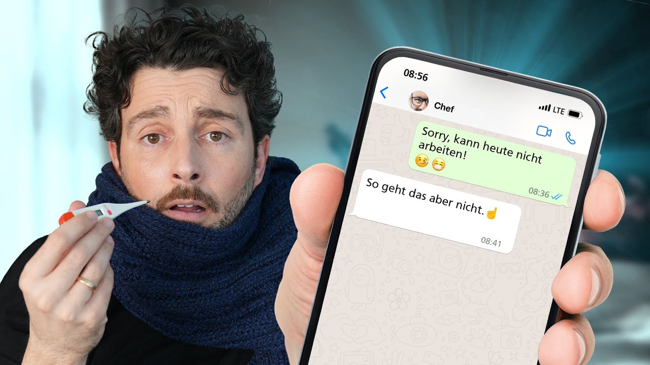 KRANKMELDUNG im Job - so geht´s richtig! 🤒