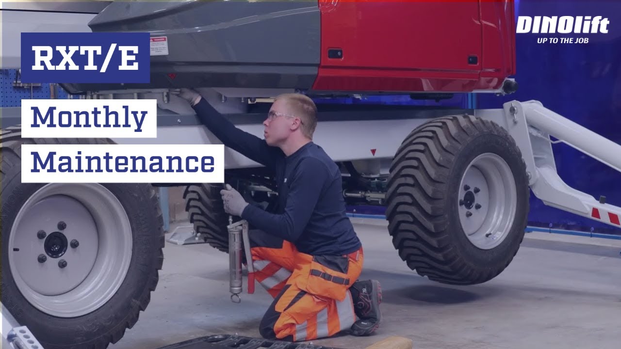 DINO RXT/E Series: Monthly Maintenance