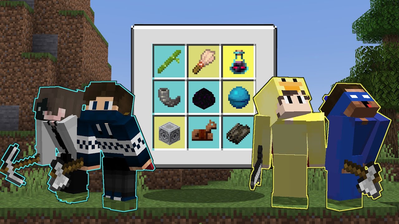 Minecraft Takımlı Eşya Avı 1