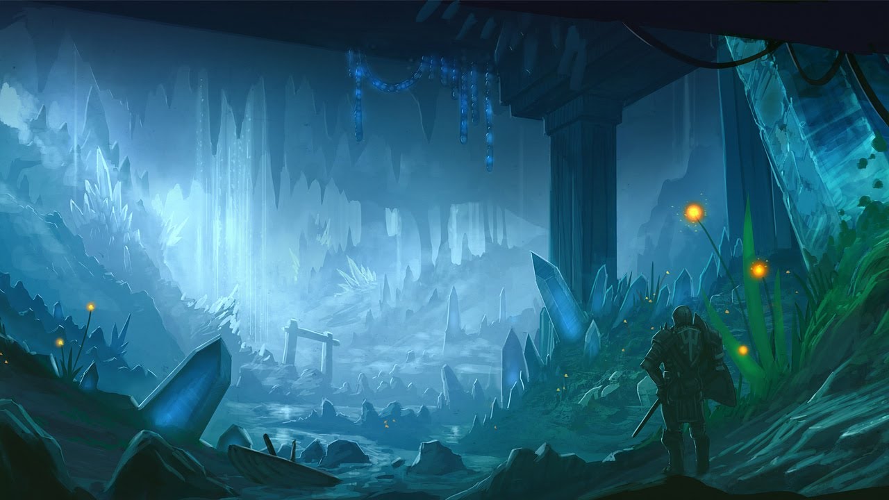 Crystal Wasteland (D&D / RPG music and ambiances) Crystal cave, exploration music