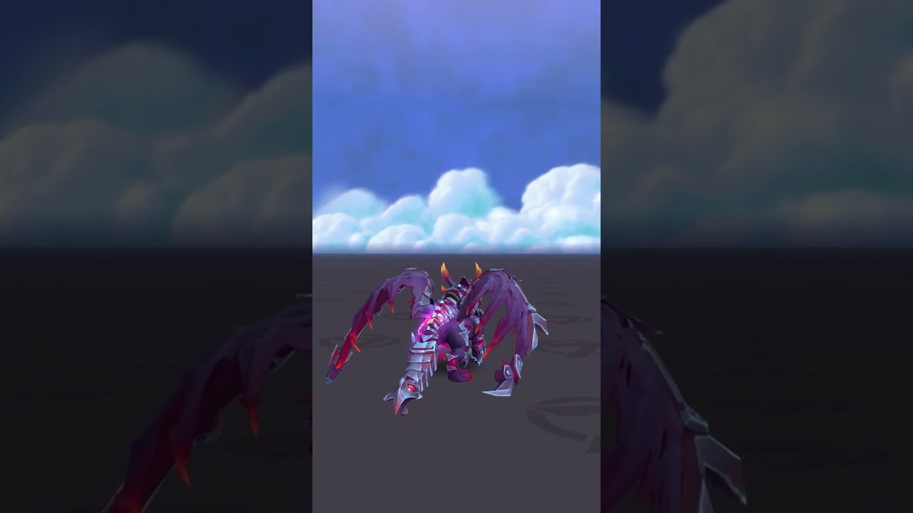 NEW Dragon Elementium Mount Preview | Dragonflight Patch 10.1 #shorts