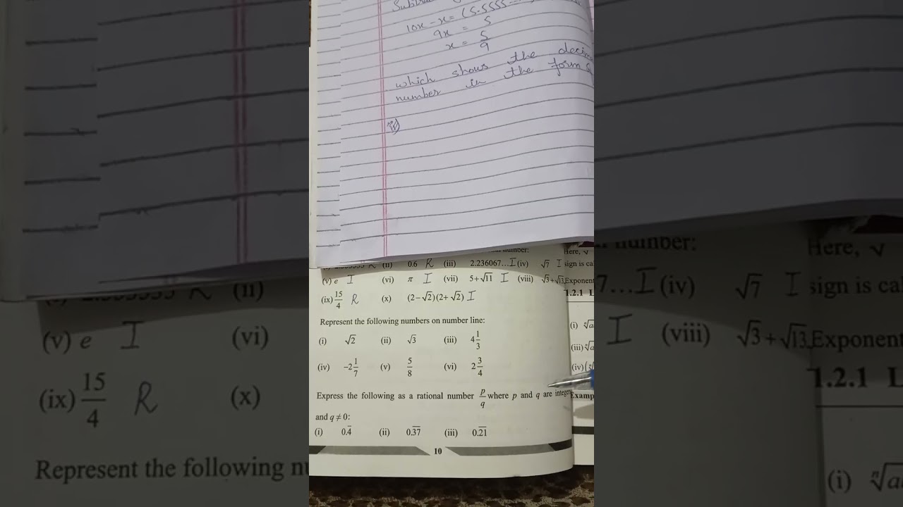 9th science maths exercise 1.1 question number 2 and 3