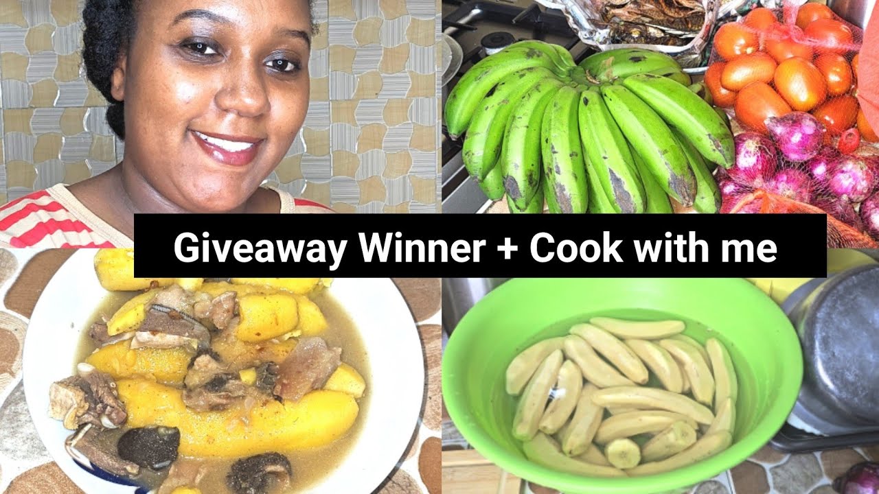 Vlog: Giveaway, Cooking My Husband's Traditional Meal//Grocery Haul