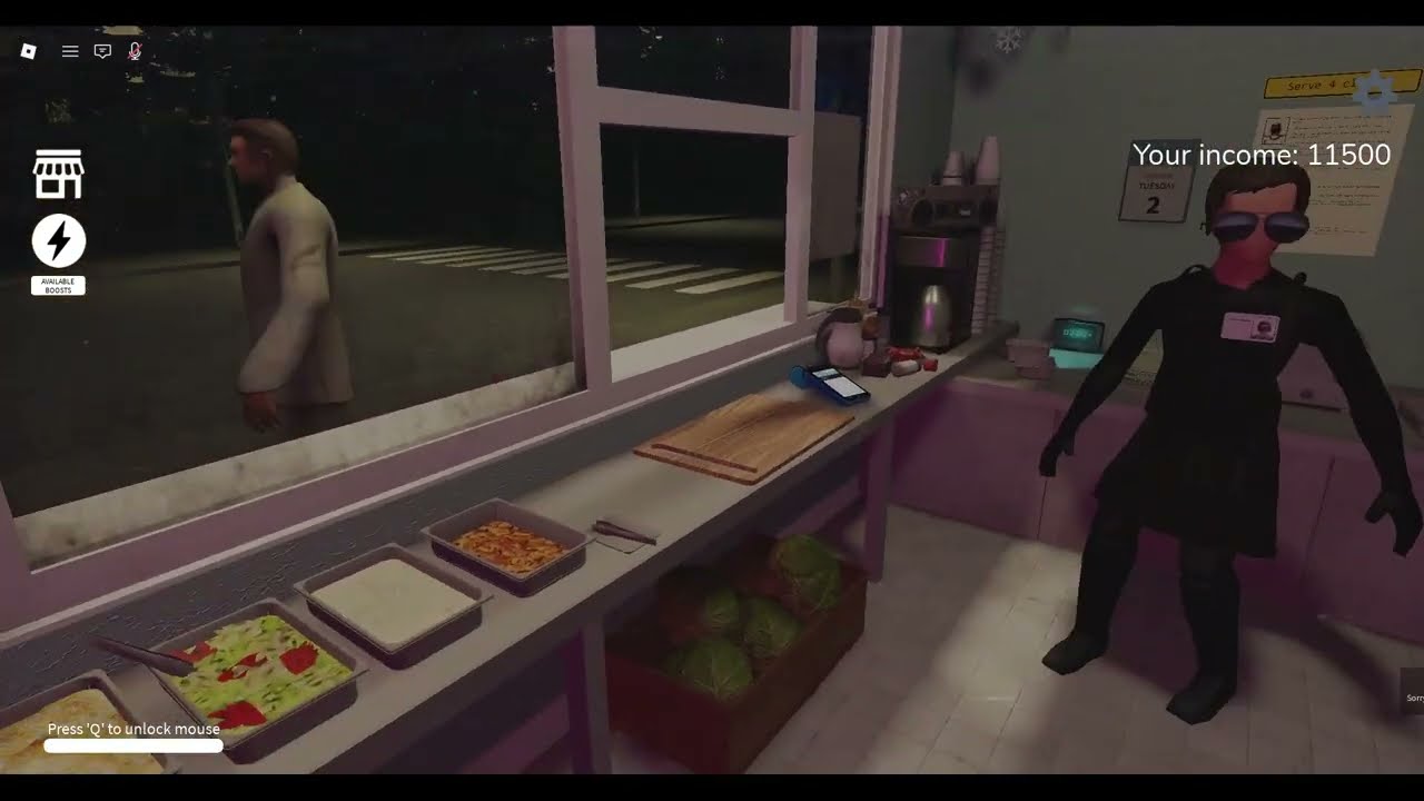Playing Shawarma Kiosk with my boyfriend!