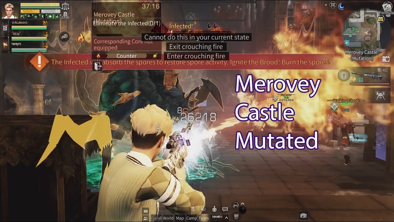 [Lifeafter] Merovey Castle Mutated [Sniper Cert] Weekly Mission