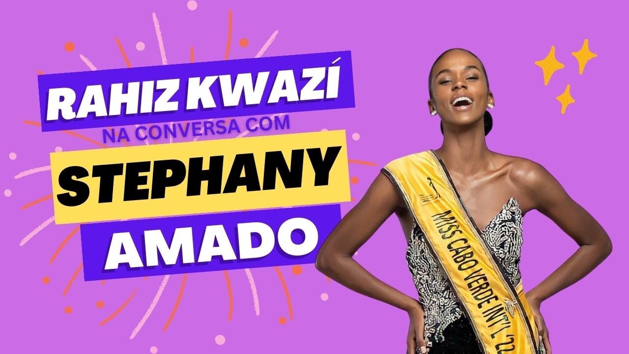 Stephany Amado na conversa com Rahiz Kwazí