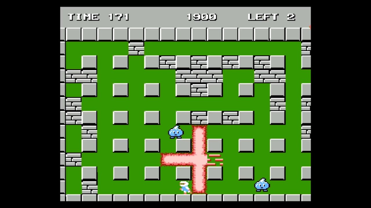 Bomberman [NES] Full Gameplay 50 Stages