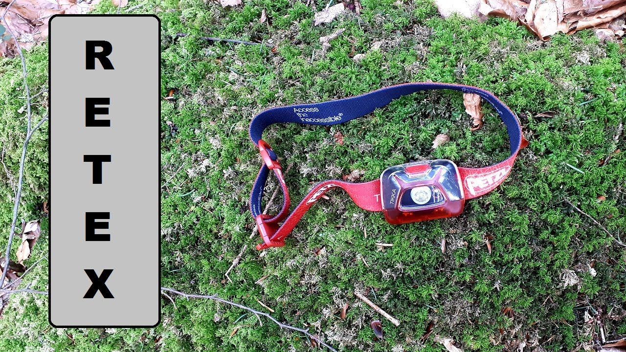 Lampe frontale PETZL TIKKA - Retex1