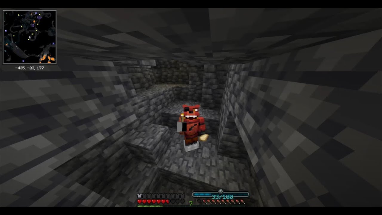 Am gasit un skelete de dragon in pamant si mam batut cu un evoker evoluat!