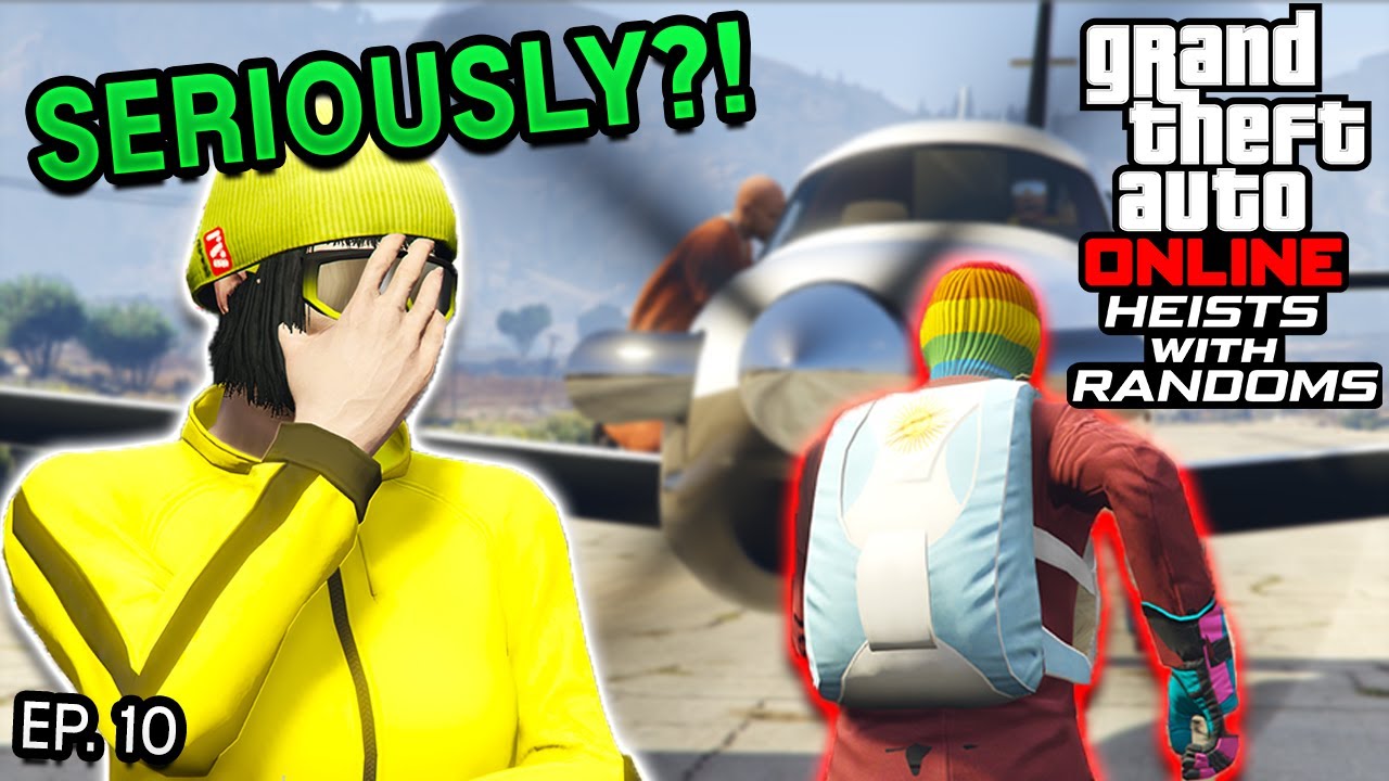 I Can't Believe They Did This.. | Heists With Randoms Ep. 10 (GTA 5 Online)