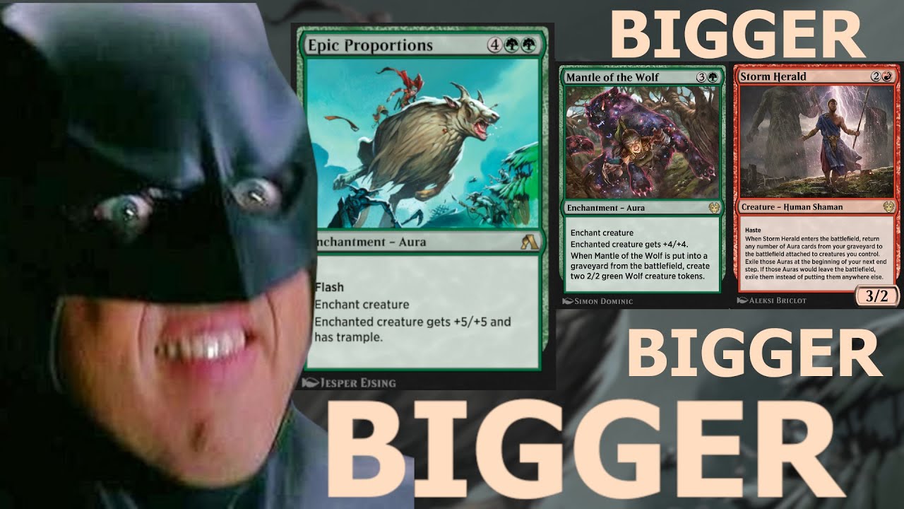 EPICLY BIGGER IS ALWAYS BETTER! Epic Proportions Storm Herald