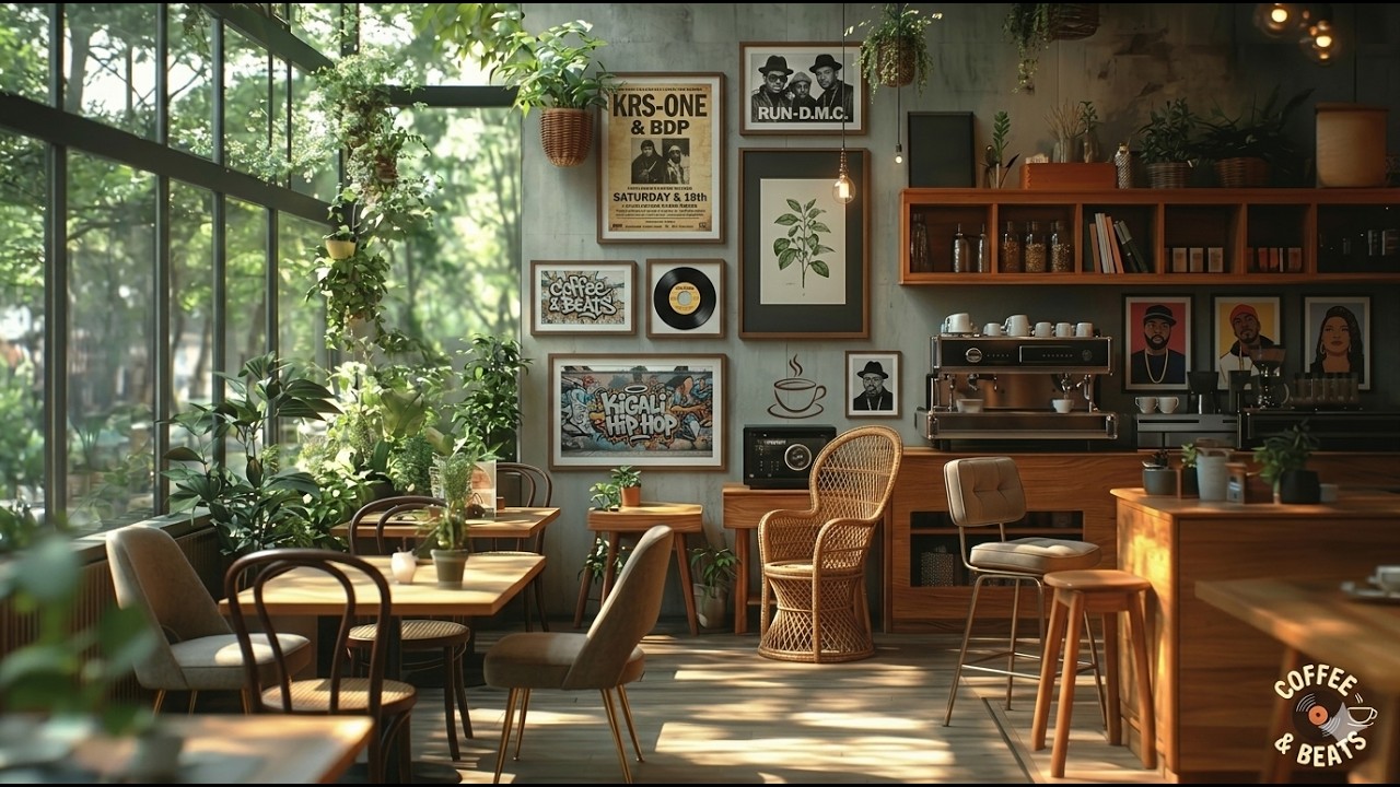 Lo-fi hiphop Cafe Vibes ☕ The Ultimate Playlist for Creative Minds