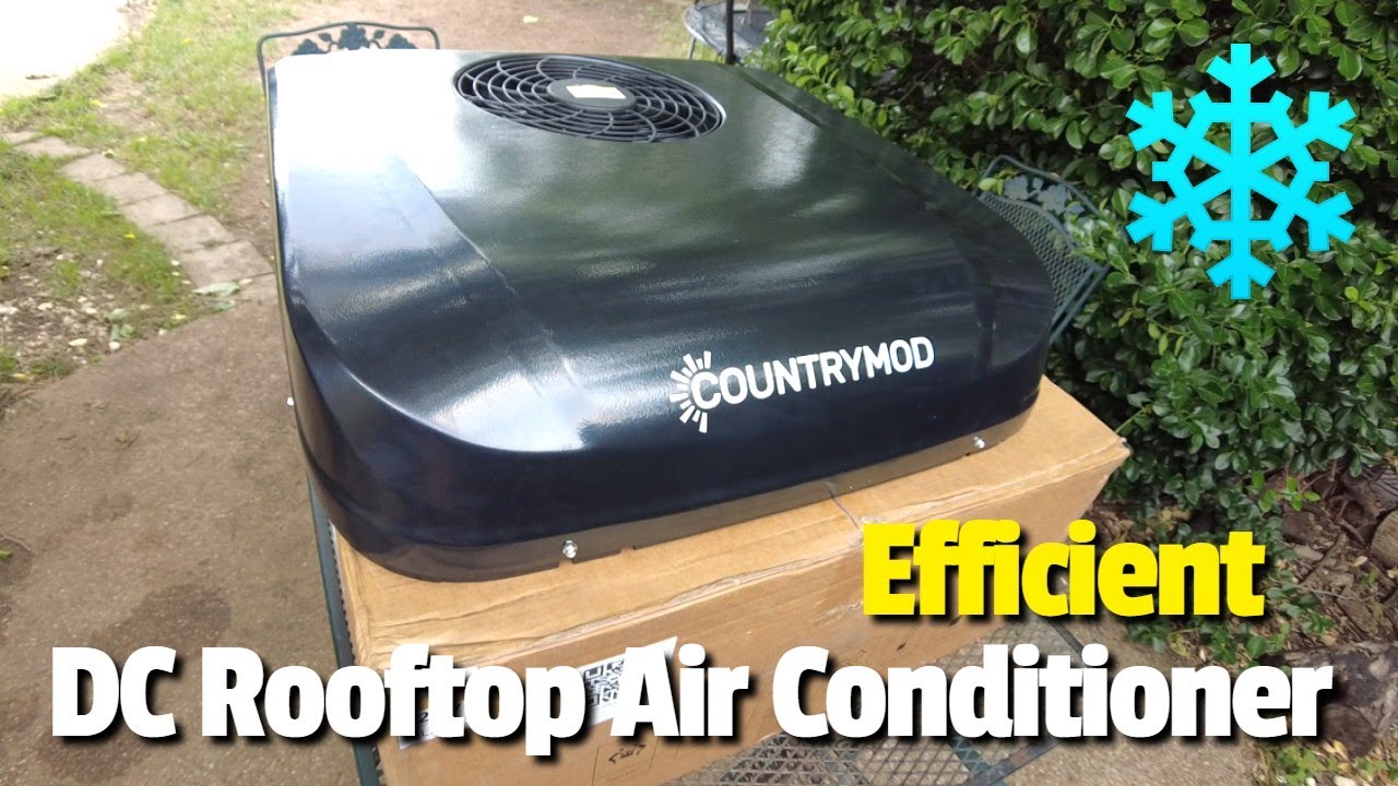 CountryMod 24v DC 10,000 BTU Lowprofile Rooftop Air Conditioner