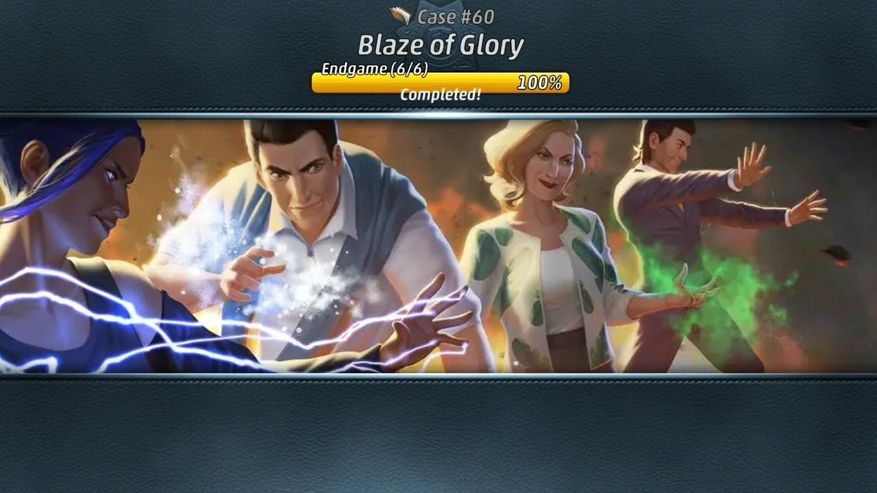 Criminal Case: The Conspiracy Case 60: Blaze of Glory: Endgame (6/6)