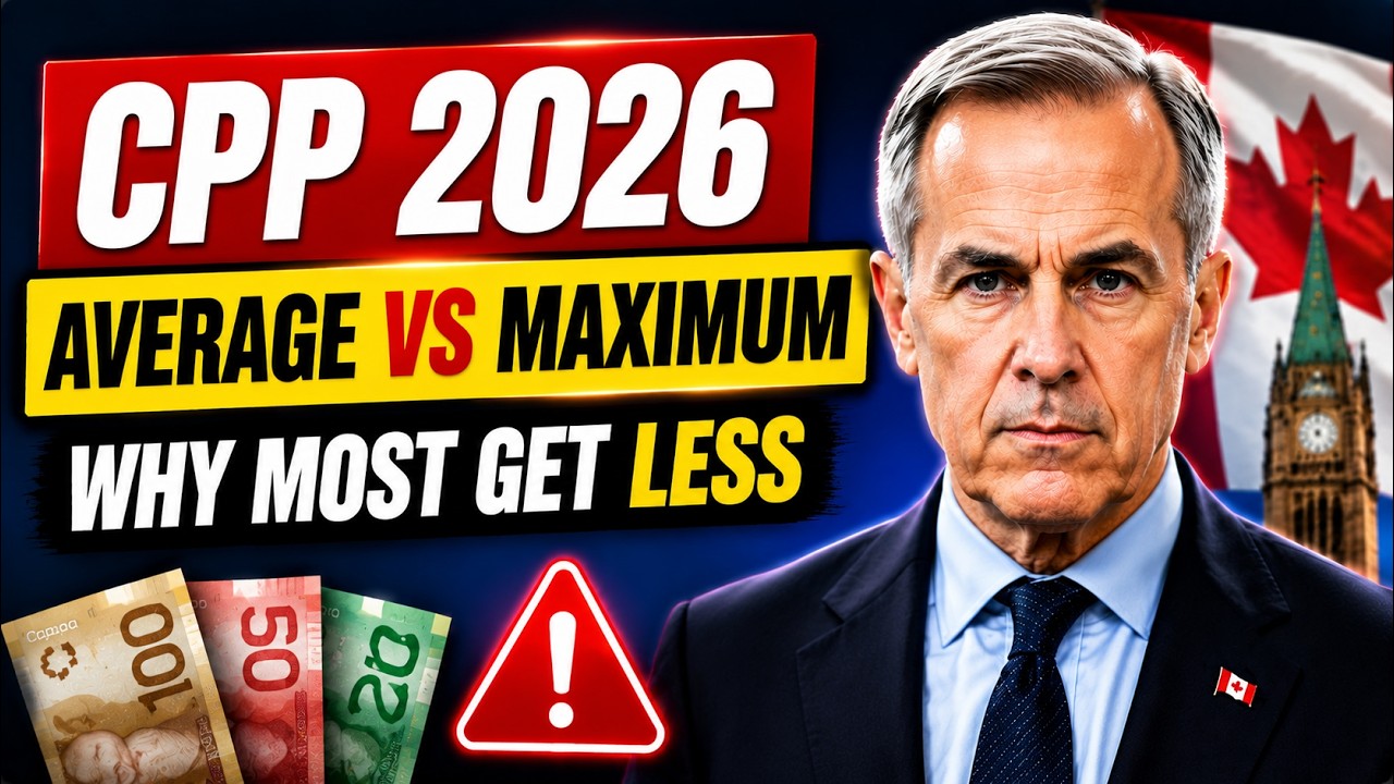 CPP Average vs Maximum 2026: Why Most Seniors Receive Less Than Expected