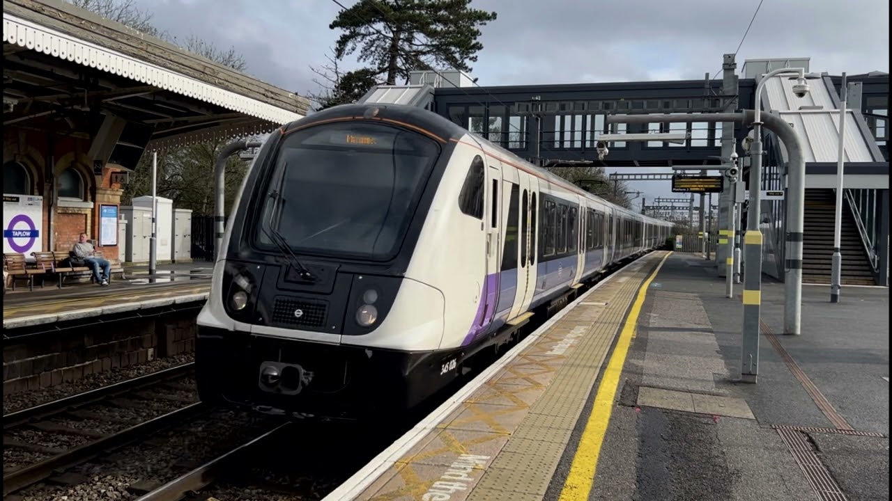 The Sounds of an Elizabeth Line British Rail Class 345 Aventra!