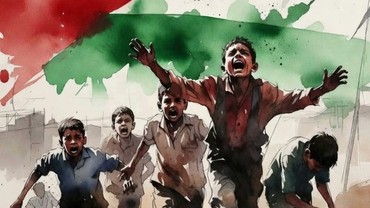 Olives and Concrete - Tribute to the resilience of people of Palestine.