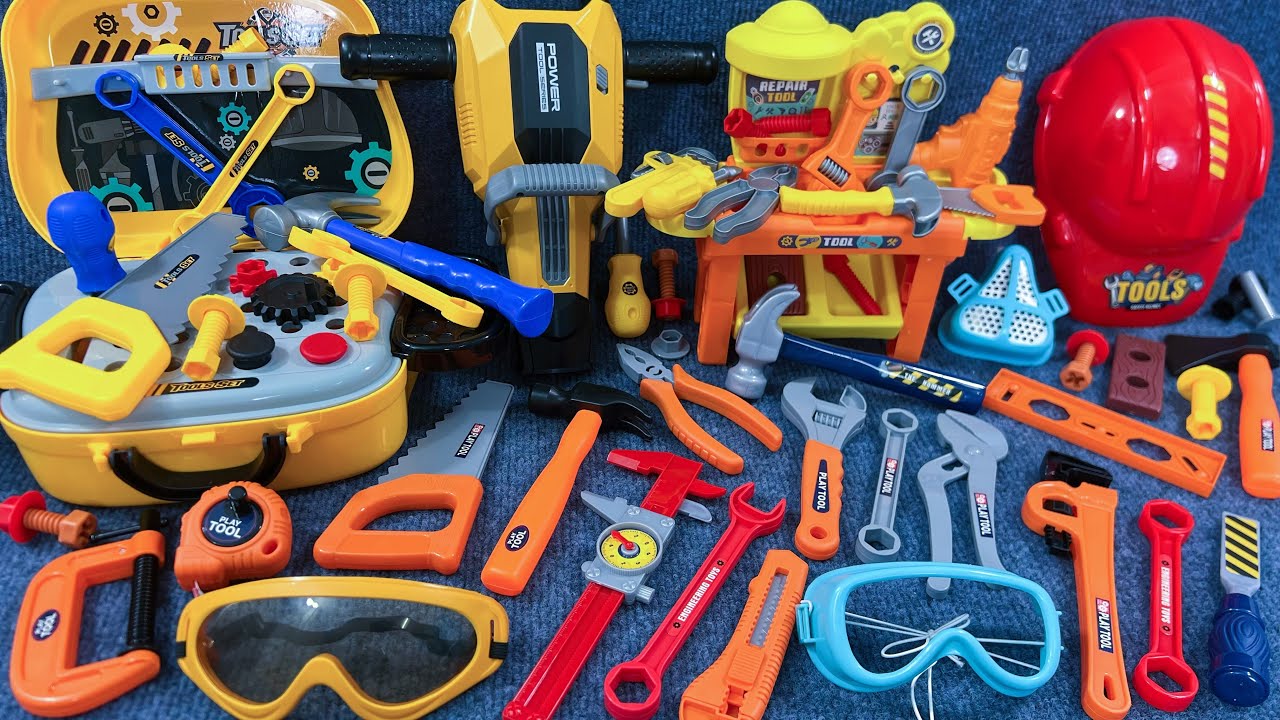 10 min to open the box, satisfied with the electric screwdriver,Screw assembly toolbox |Toy Review  