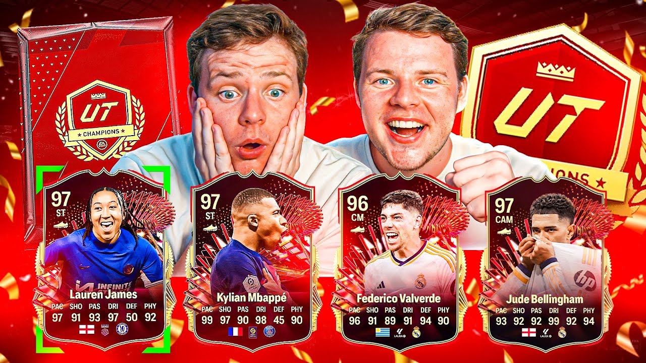On a CRAQUÉ... On OUVRE les RÉCOMPENSES FUT Champions TOTS ULTIME Pack Opening ! FC 24