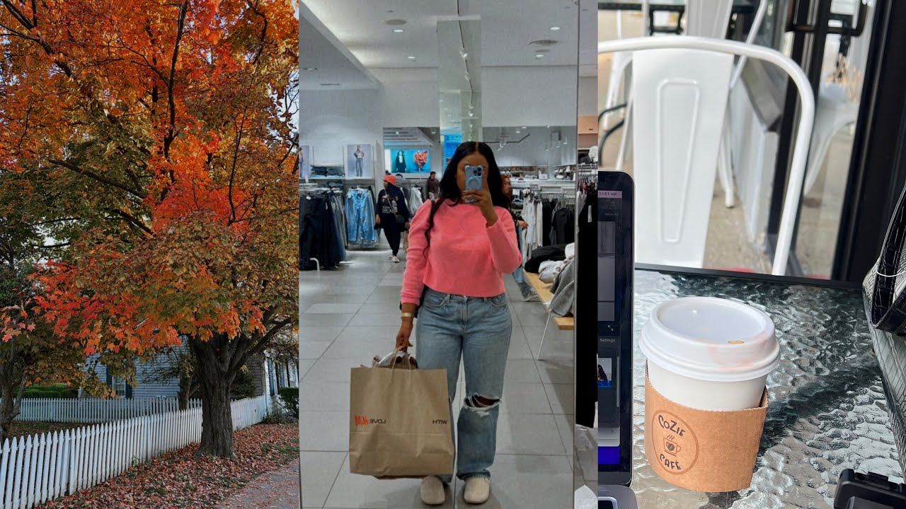 Exploring New Jersey, New Coffee Shop, Shopping etc .. | Vlogtober day 5 | Alicia Kim