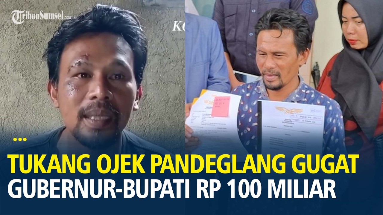 Tukang Ojek Gugat Gubernur dan Bupati Rp 100 Miliar Buntut Kecelakaan Jalan Rusak