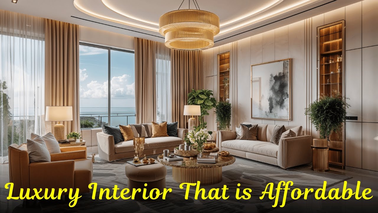 Smart Luxury Interior on a Budget 2025 | Affordable High-End Look with Clever Design & Tech