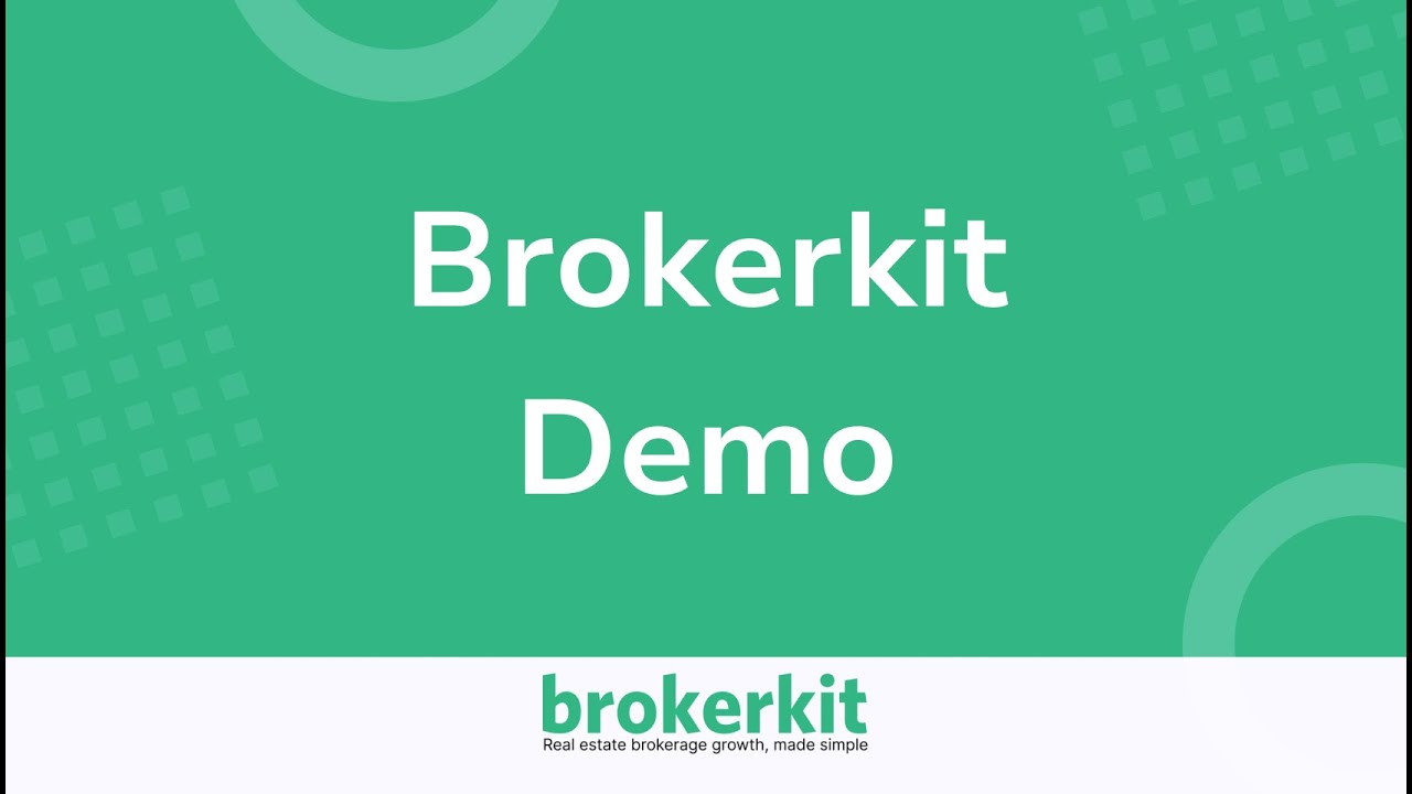 Brief Demo | Brokerkit