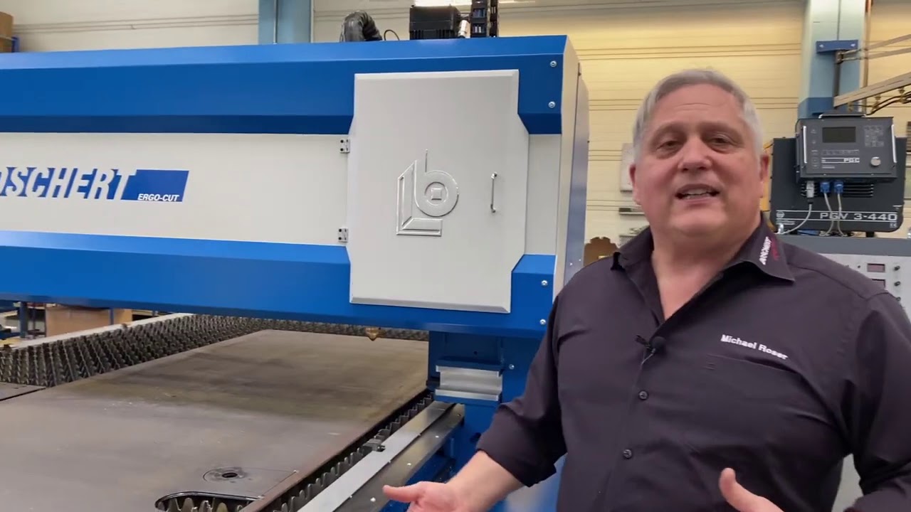 Présentation table découpe plasma ERGOCUT
