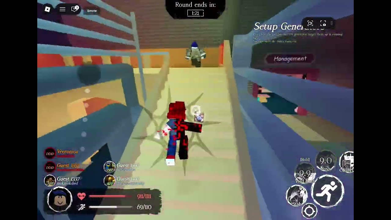 Forsaken Roblox Admin Noli Gameplay