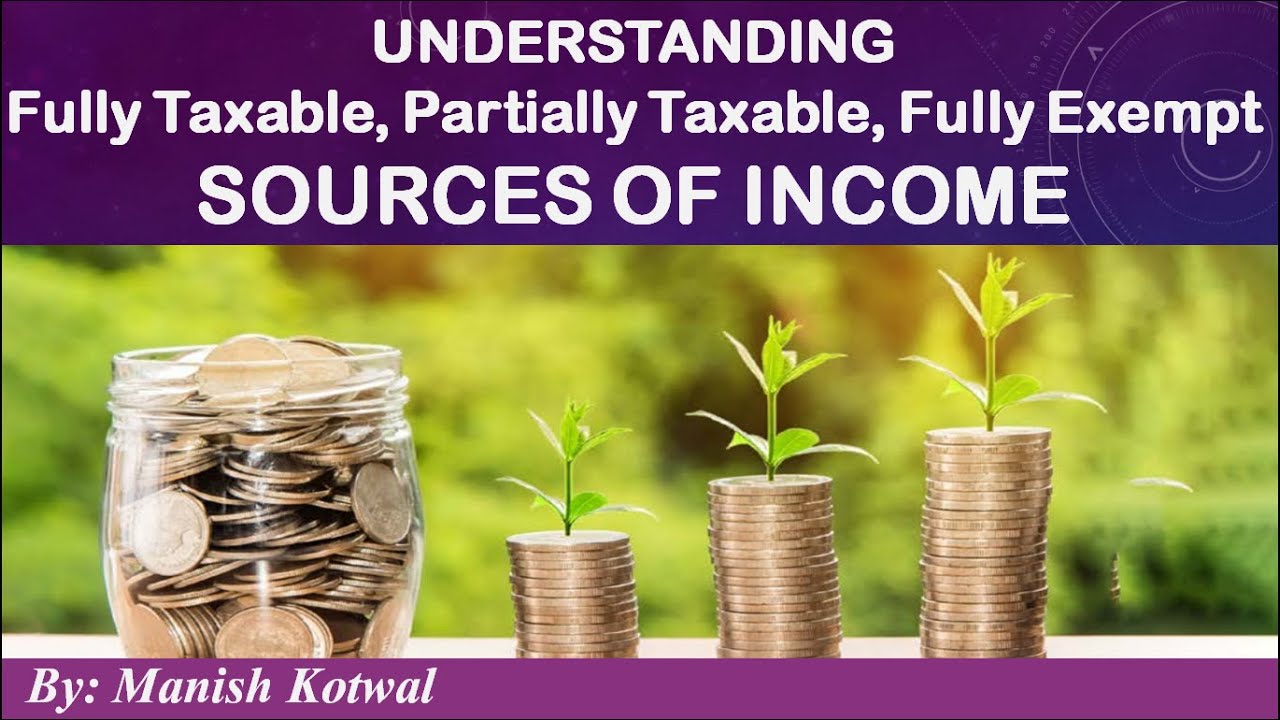 Taxable, Non-Taxable, Partially Taxable Components of Income/ Salary. 🪙💸💵💴💶💷💳💰