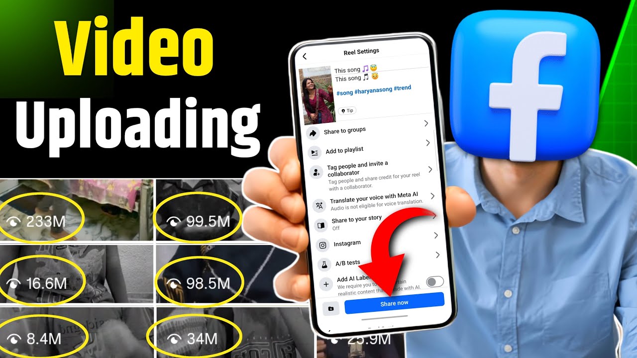 How to upload video on Facebook 📈 | How to upload video on Facebook page