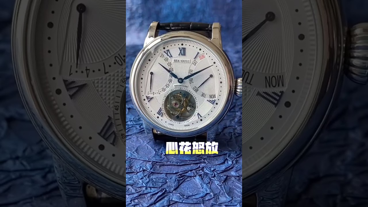 Sea-Gull tourbillon watch. Ref. ST8004ZS