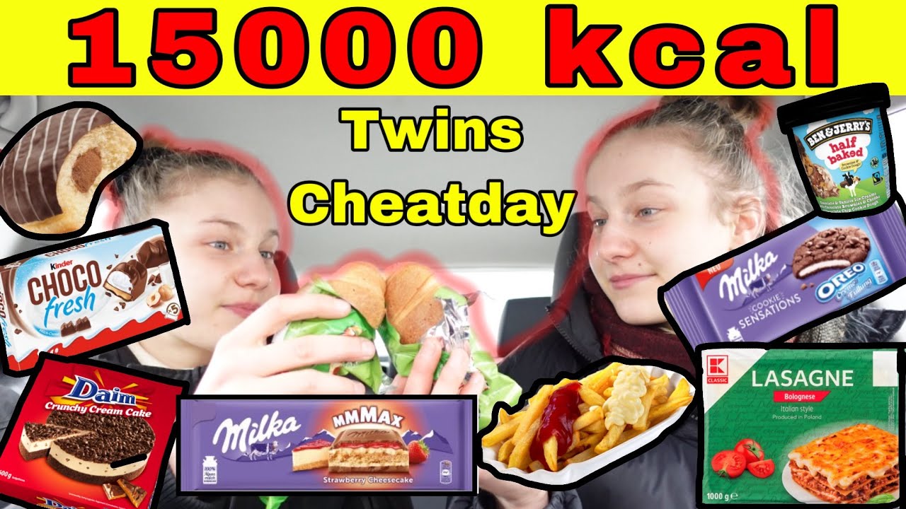 TWINS - CHEATDAY | 15.000 kcal😬