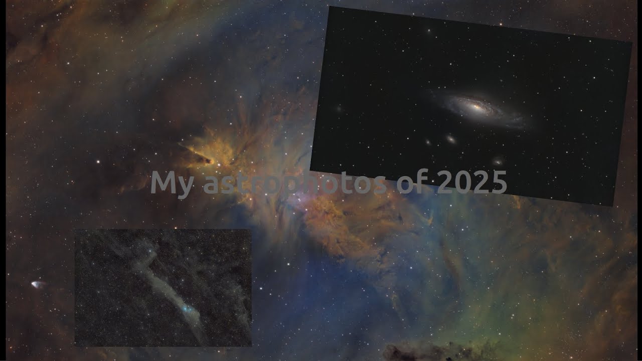 Mes photos astro de 2025 / My astrophotos of 2025