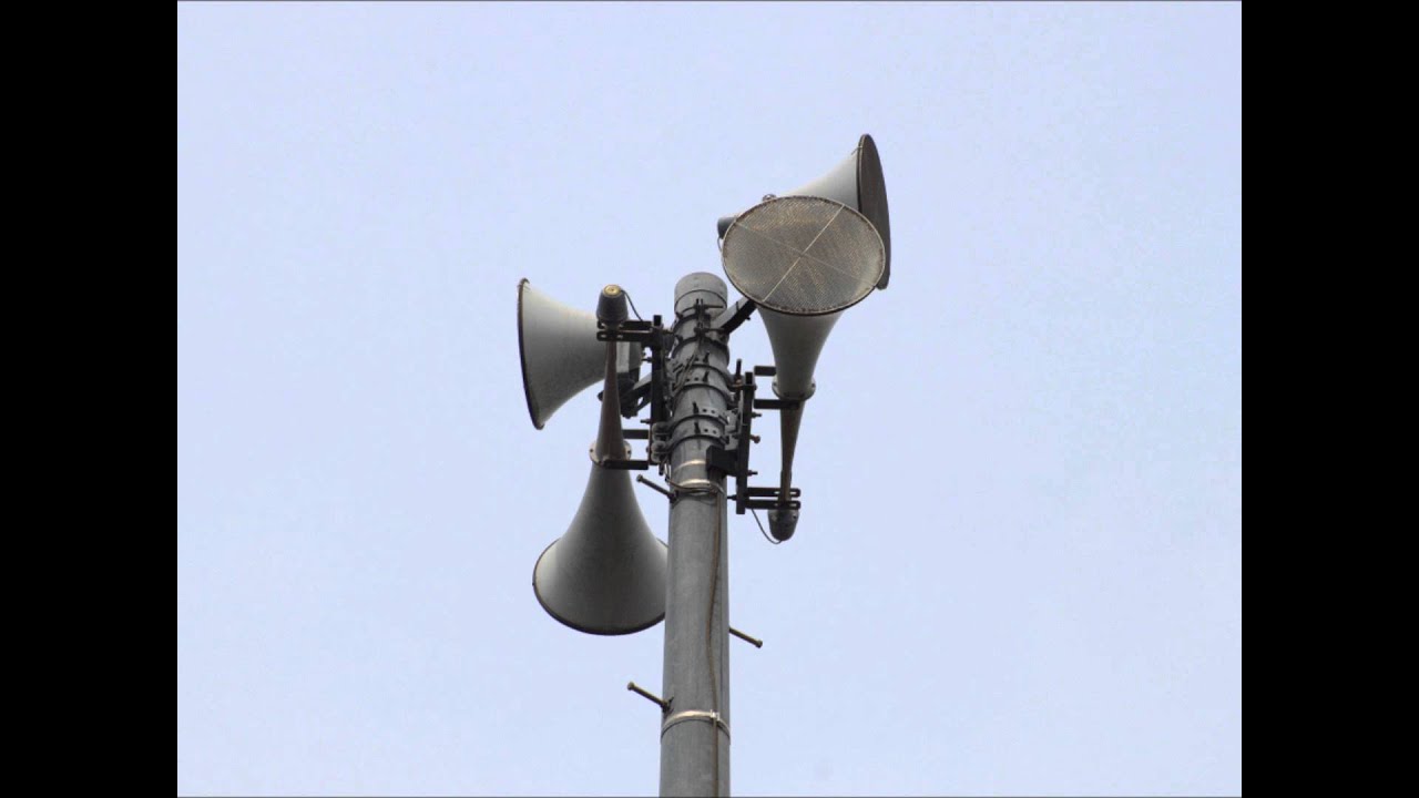 防災行政無線チャイム　埼玉県蓮田市12時「恋は水色」