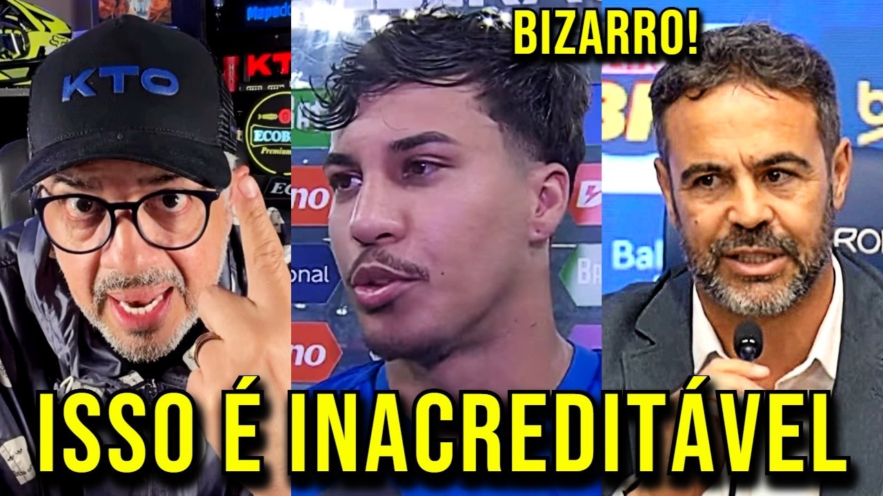 HEVERTON GUIMAR&Atilde;ES FALOU TUDO AP&Oacute;S O CRUZEIRO GOLEAR O VIT&Oacute;RIA NA ESTR&Eacute;IA DO T&Eacute;CNICO ARTUR JORGE!