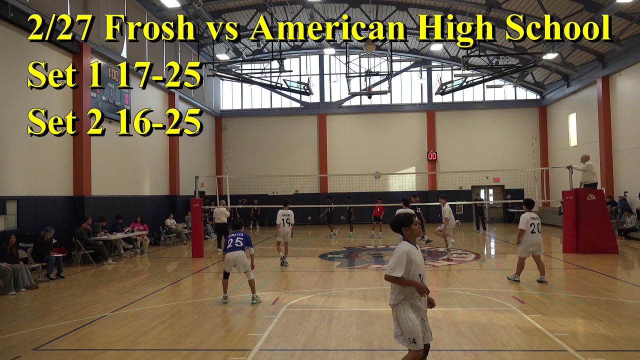 2/27 Frosh vs American High (0-2)
