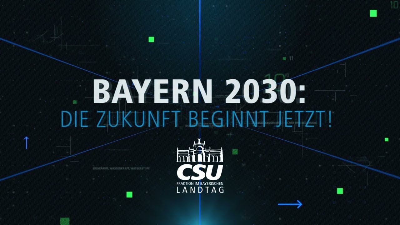 Bayern 2030: Die Zukunft beginnt jetzt! - Winterklausurtagung der CSU im Landtag