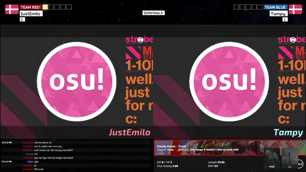 RDM Semifinals: JustEmilo (#2) vs Tampy (#3)