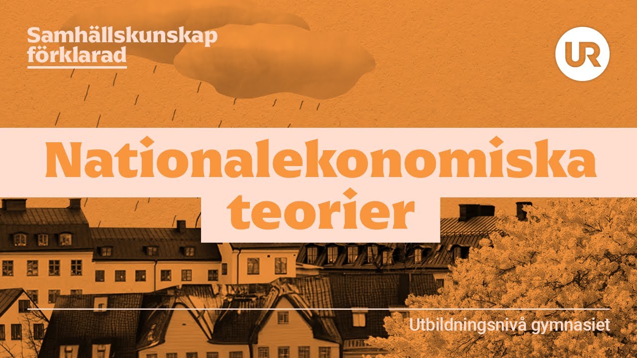 Nationalekonomiska teorier | SAMHÄLLSKUNSKAP FÖRKLARAD | Gymnasiet