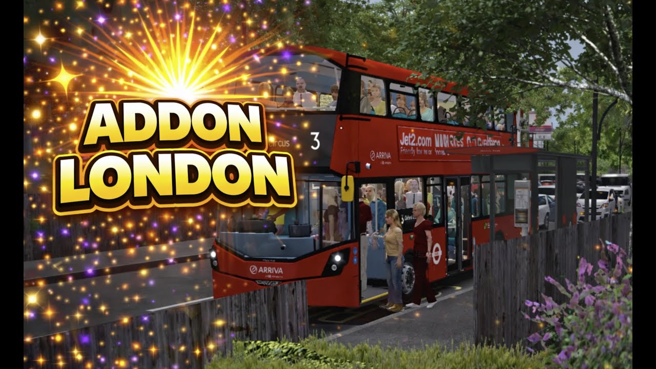 Omsi 2 | Addon London | Route 3 | B5LH Stealth | Part route