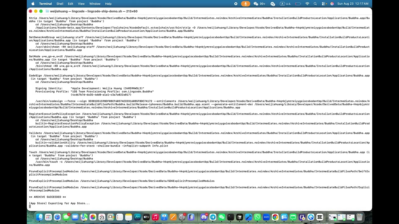 ship your app to app store with one prompt