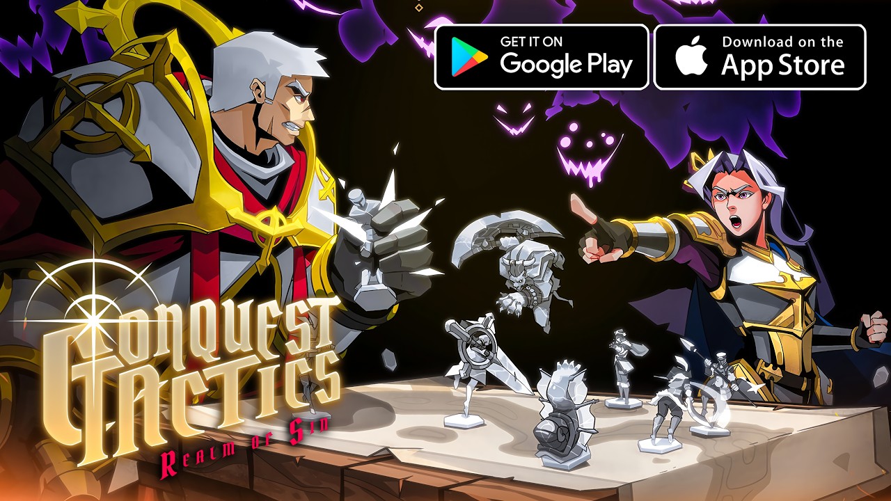 Conquest Tactics: Realm of Sin - Mobile Gameplay Android
